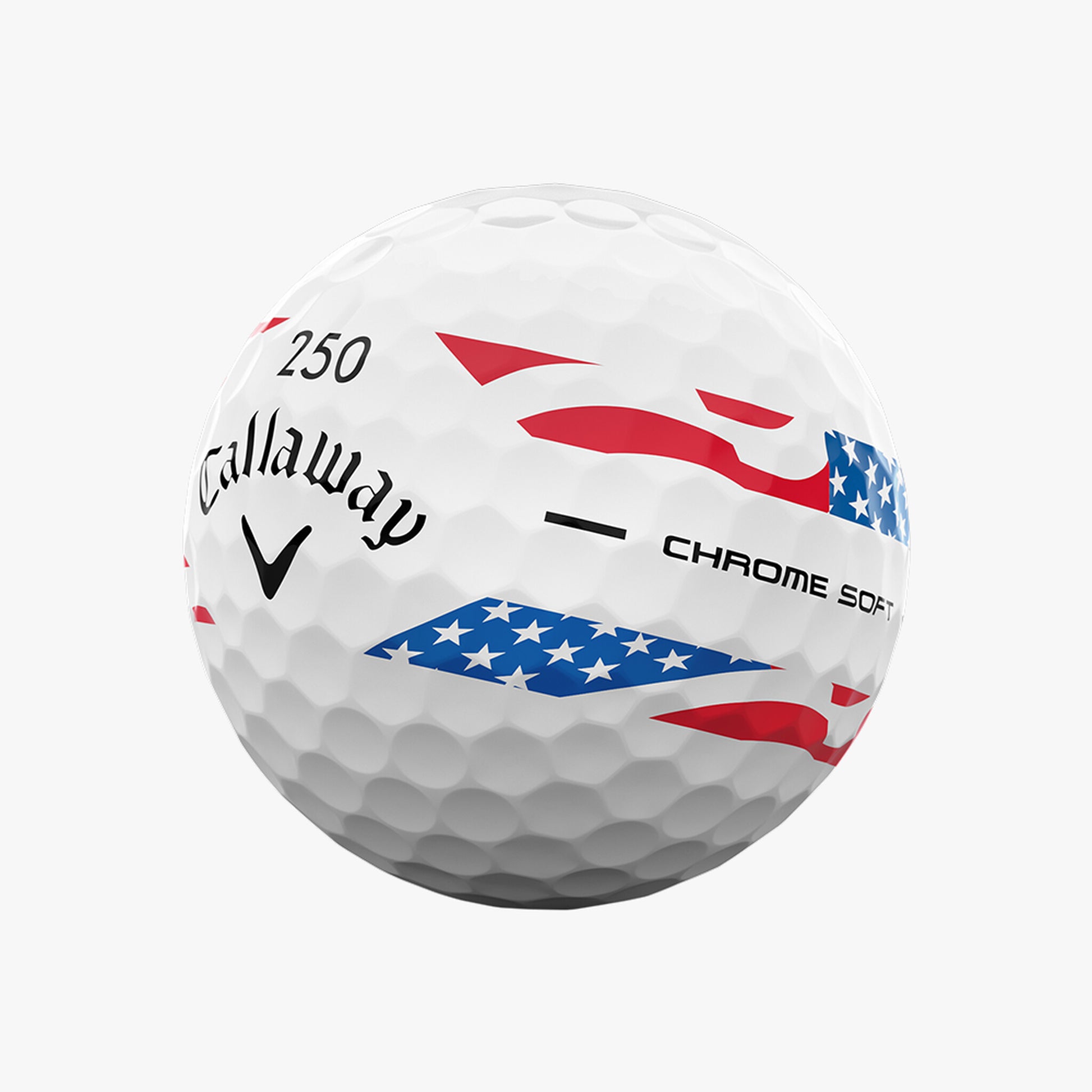 Callway Chrome Soft USA Stripe 2026 Golf Balls
