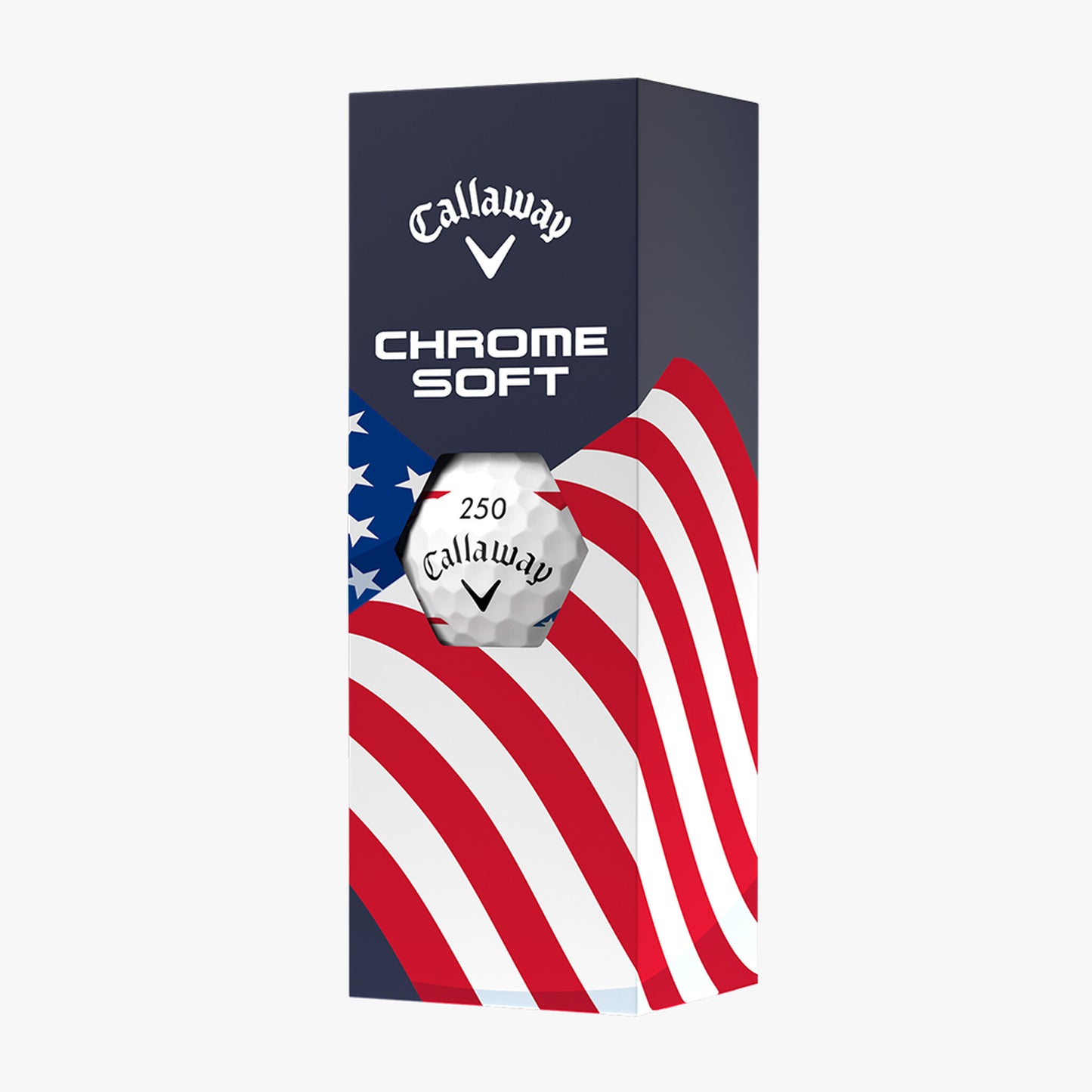 Callway Chrome Soft USA Stripe 2026 Golf Balls