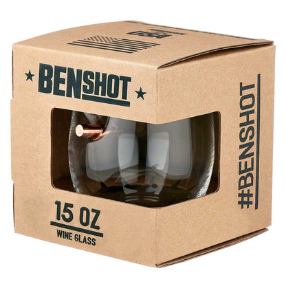 BenShot Freedom Wine Glass - 15oz - The Golf Guys Online