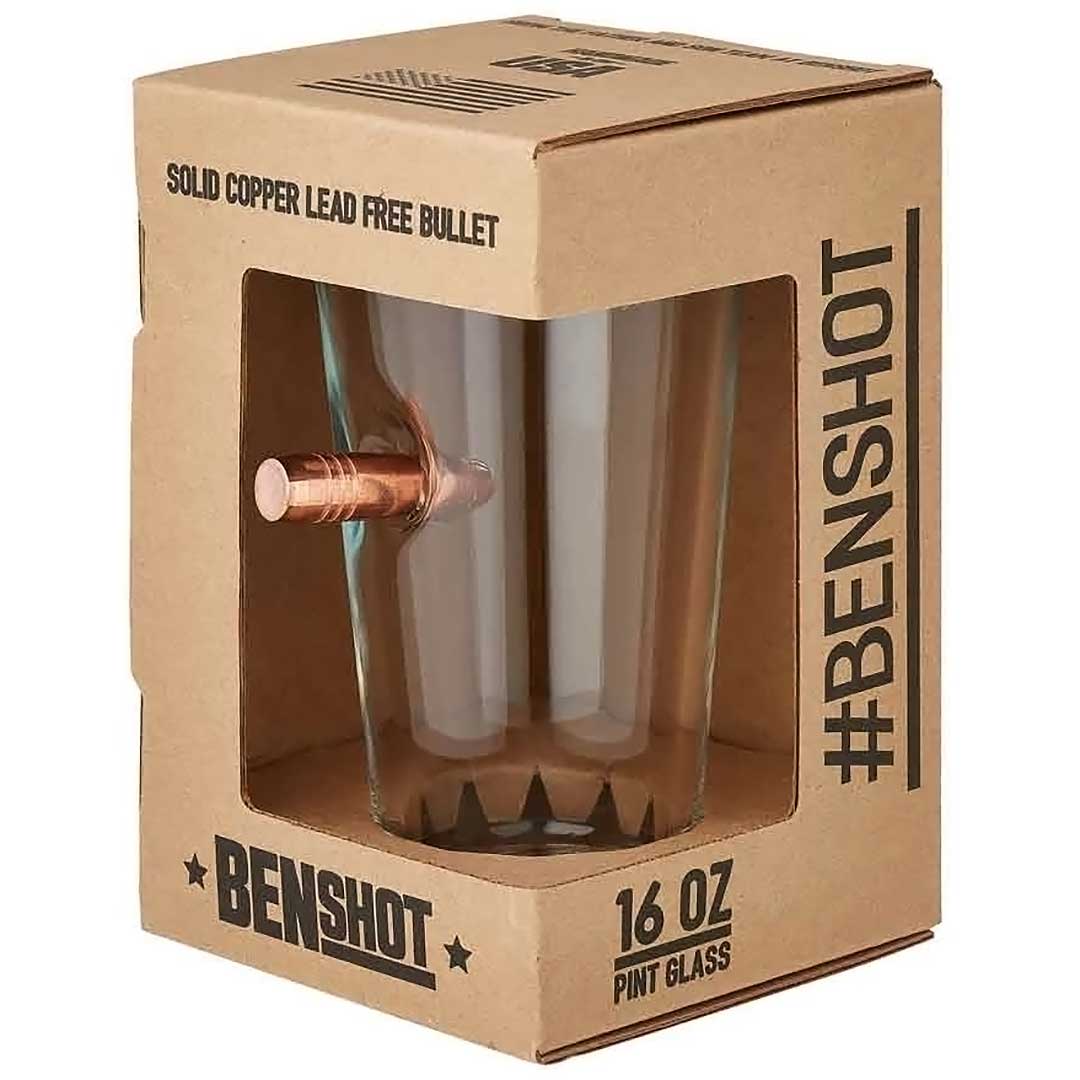 BenShot Pint Glass - 16oz - The Golf Guys Online