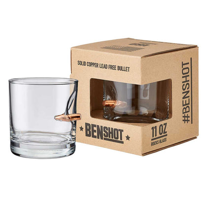 BenShot Rocks Glass - 11oz - The Golf Guys Online