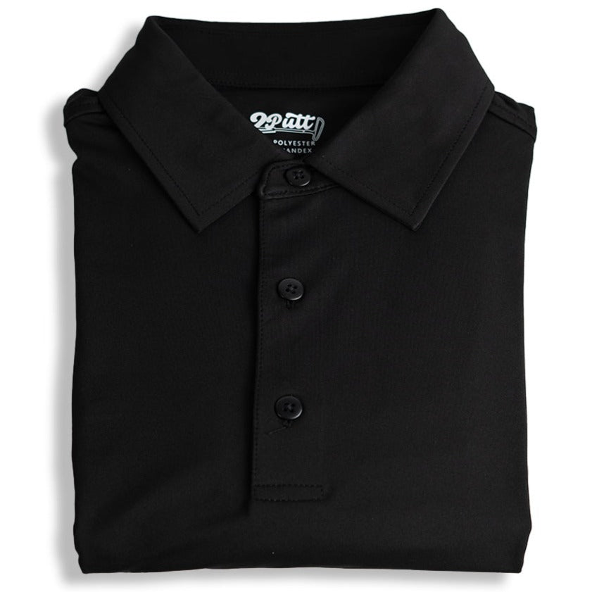 Black Men's Polo - The Golf Guys Online