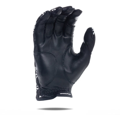 Black Skull and Crossbones Mesh Golf Glove - The Golf Guys Online