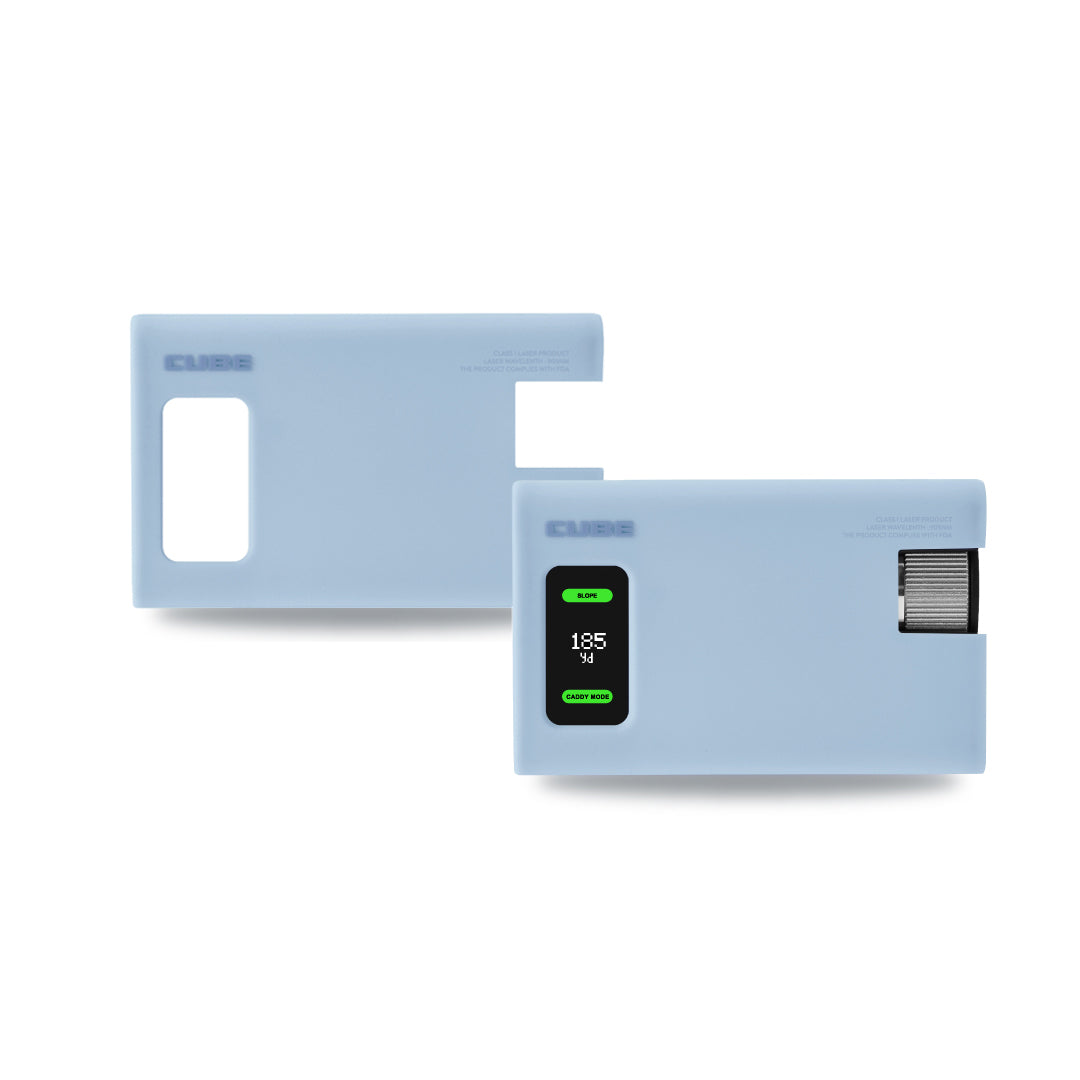 CaddyTalk CUBE Silicone Case (Blue Fog) - The Golf Guys Online