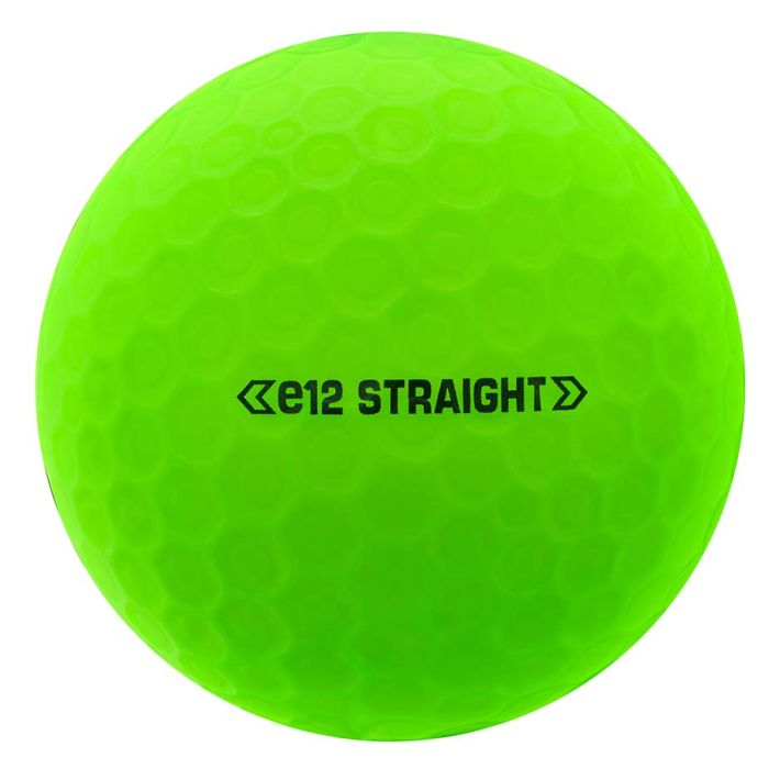 Bridgestone e12 Straight Distance 2025 Matte Green Golf Balls