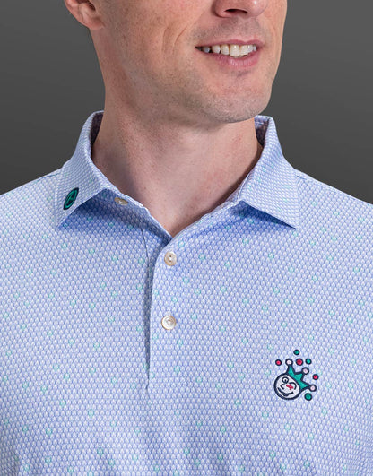 Scotty Cameron Circle T Jackpot Johnny Geo Skull Polo Shirt