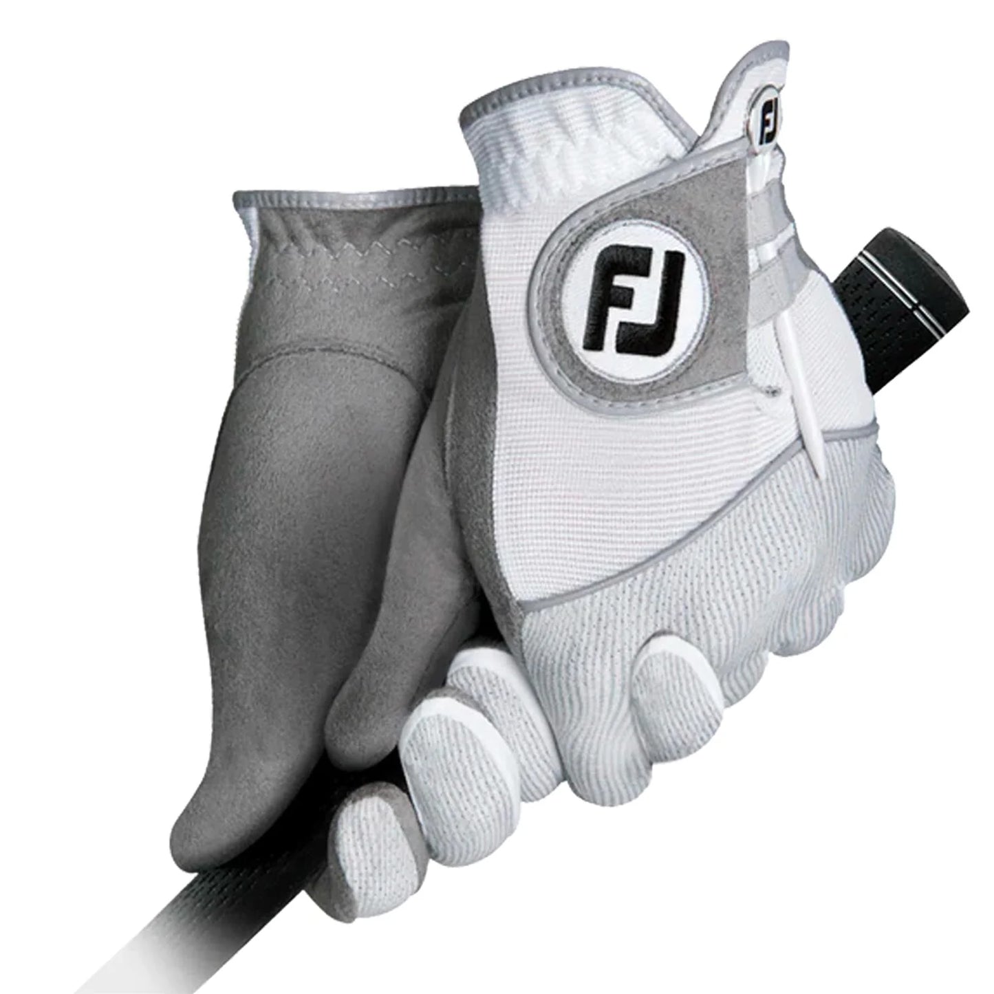 FootJoy RainGrip Pair Mens Gloves 2023 White - The Golf Guys Online