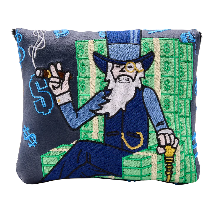 Limited Bettinardi 2024 Throne of Cash Gangster Wizard Mallet Putter Headcover