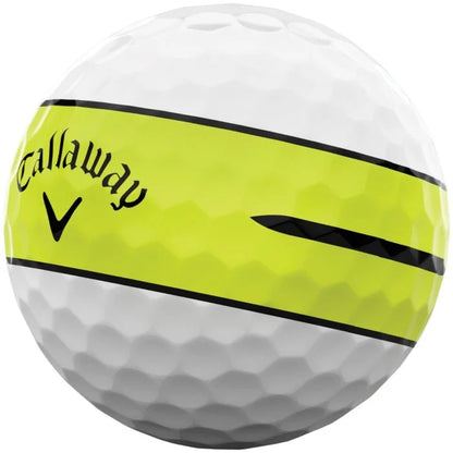 Callaway Chrome Soft 360 Yellow Stripe 2026 Golf Balls