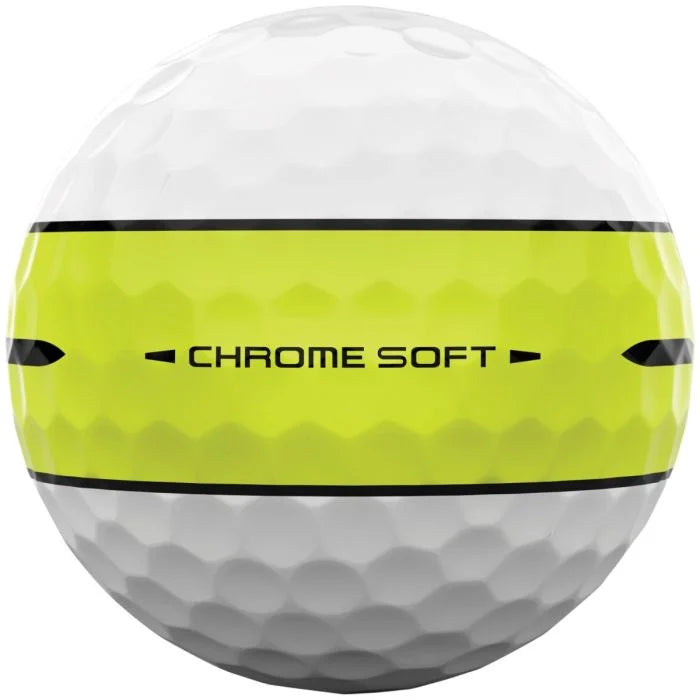 Callaway Chrome Soft 360 Yellow Stripe 2026 Golf Balls