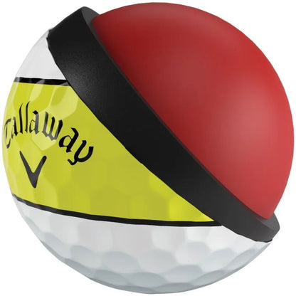 Callaway Chrome Soft 360 Yellow Stripe 2026 Golf Balls