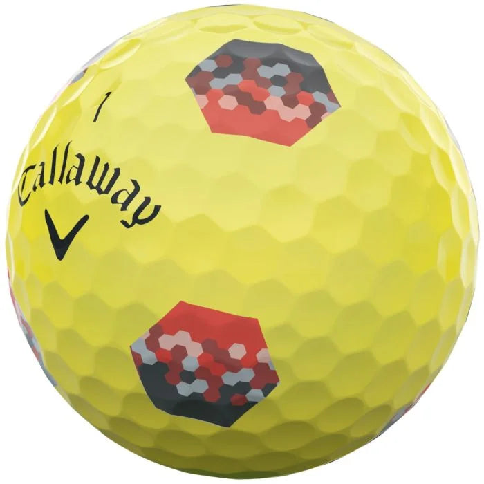 Callaway Chrome Soft Yellow TruTrack 2026 Golf Balls