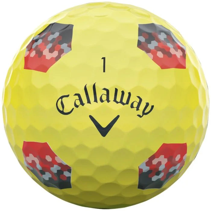 Callaway Chrome Soft Yellow TruTrack 2026 Golf Balls