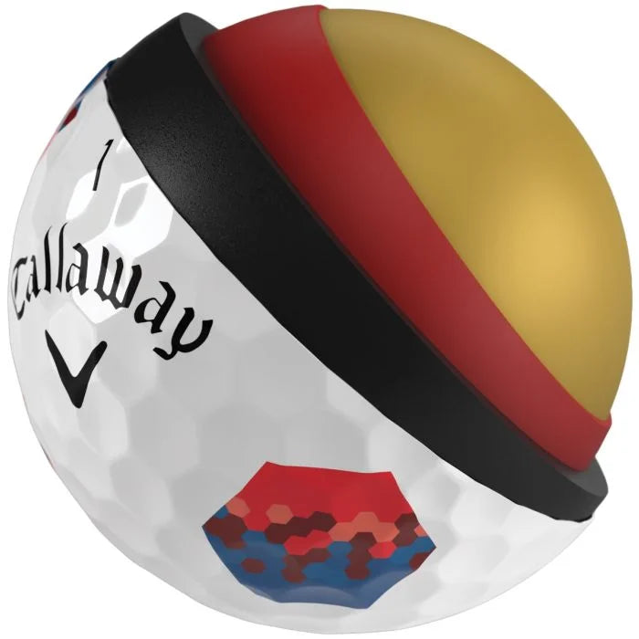 Callaway Chrome Tour TruTrack White 2026 Golf Balls