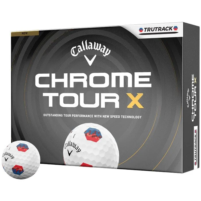 Callaway Chrome Tour X TruTrack White 2026 Golf Balls