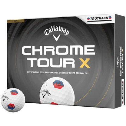 Callaway Chrome Tour X TruTrack White 2026 Golf Balls