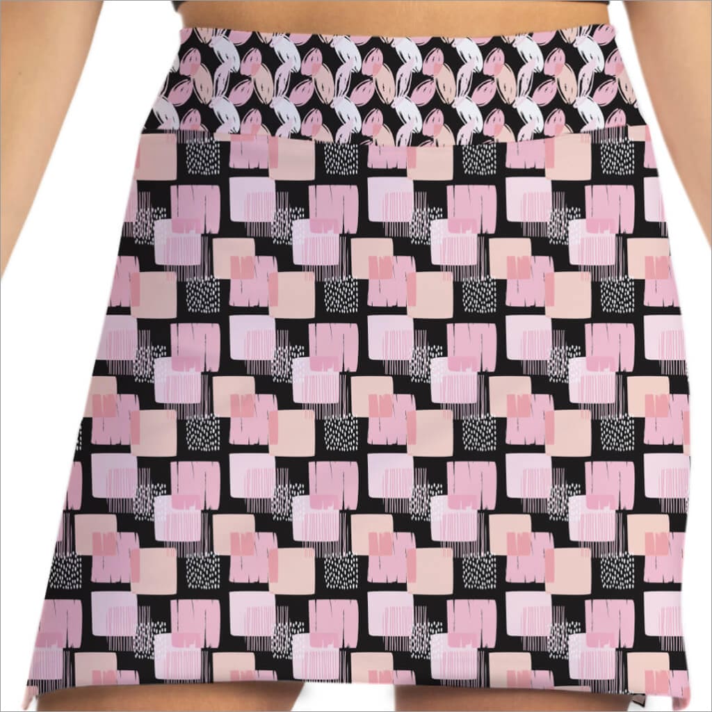 CHECKED OUT PINK SKORT - The Golf Guys Online