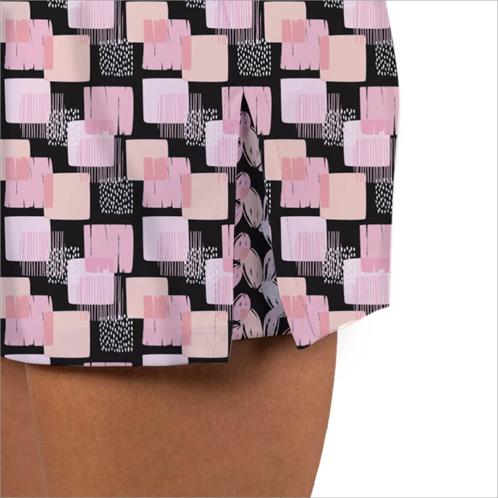 CHECKED OUT PINK SKORT - The Golf Guys Online