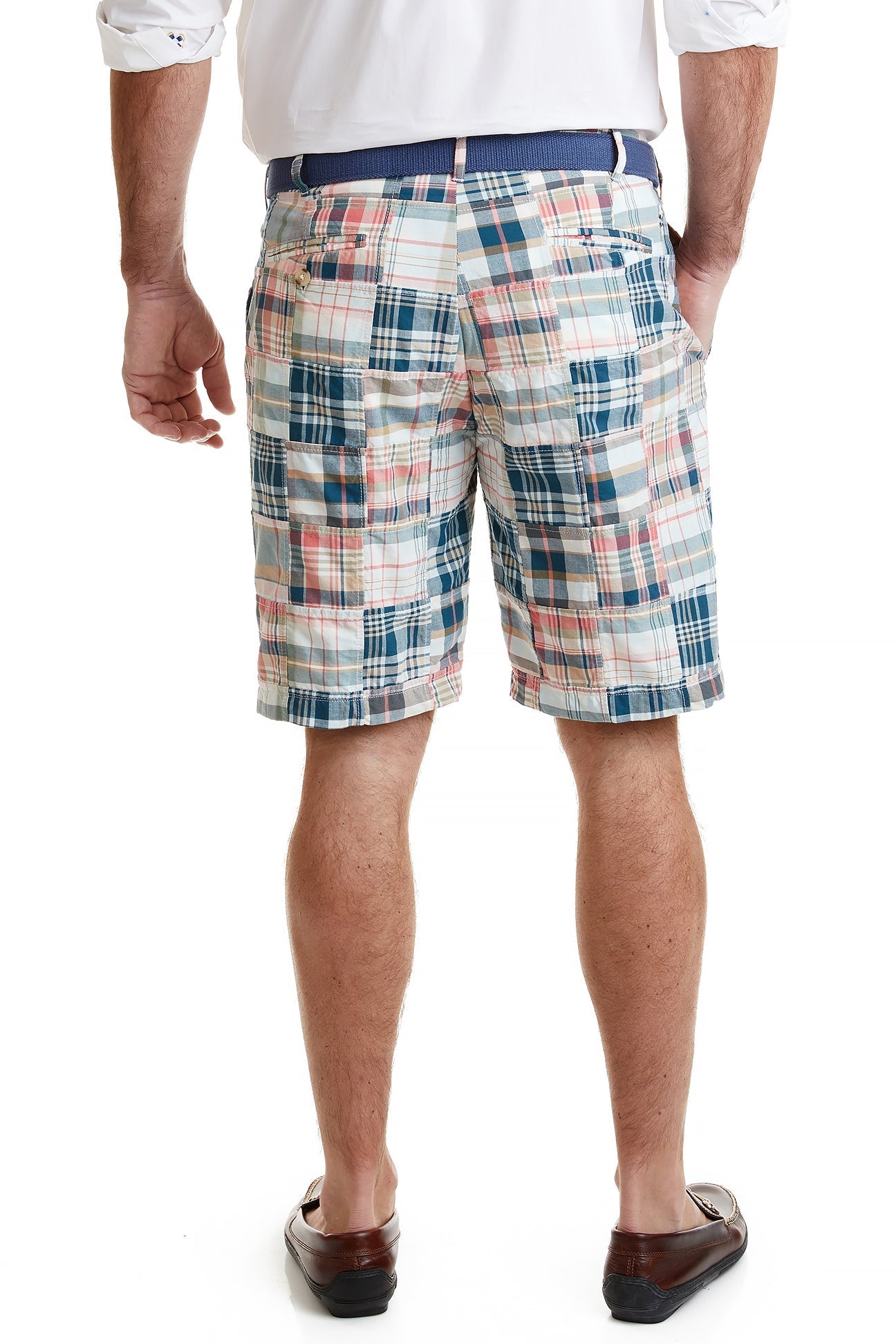 Cisco Short Grey Lady Patch Madras - The Golf Guys Online