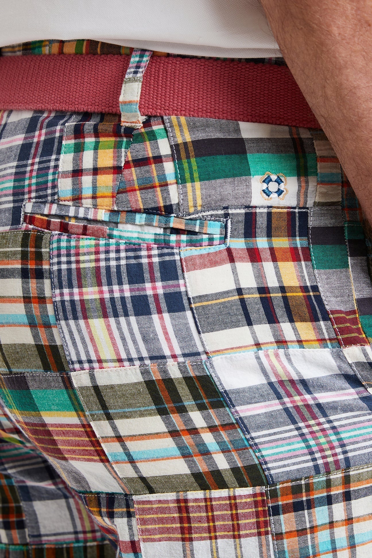 Cisco Short Osterville Patch Madras - The Golf Guys Online