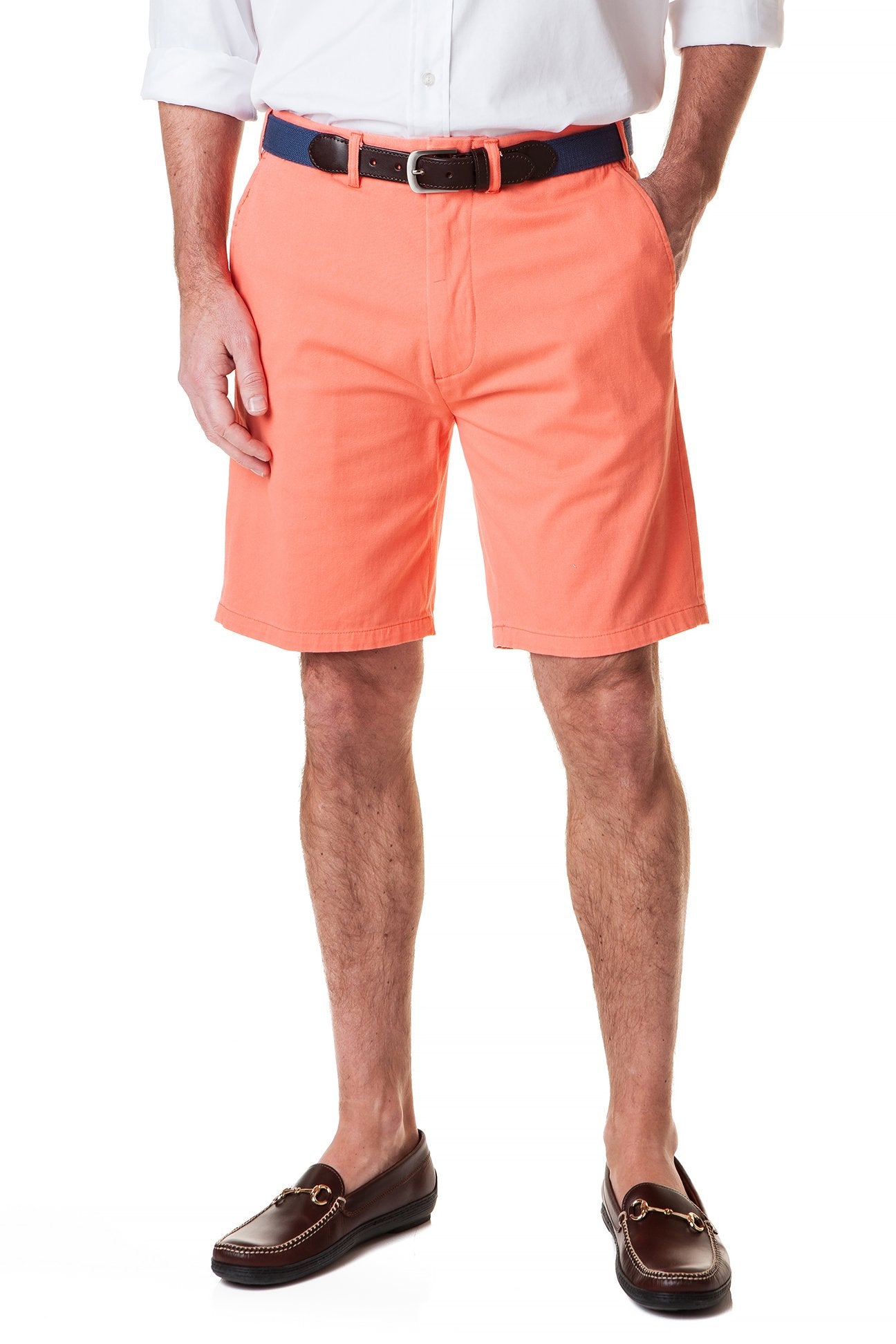 Cisco Short Stretch Twill Coral - The Golf Guys Online