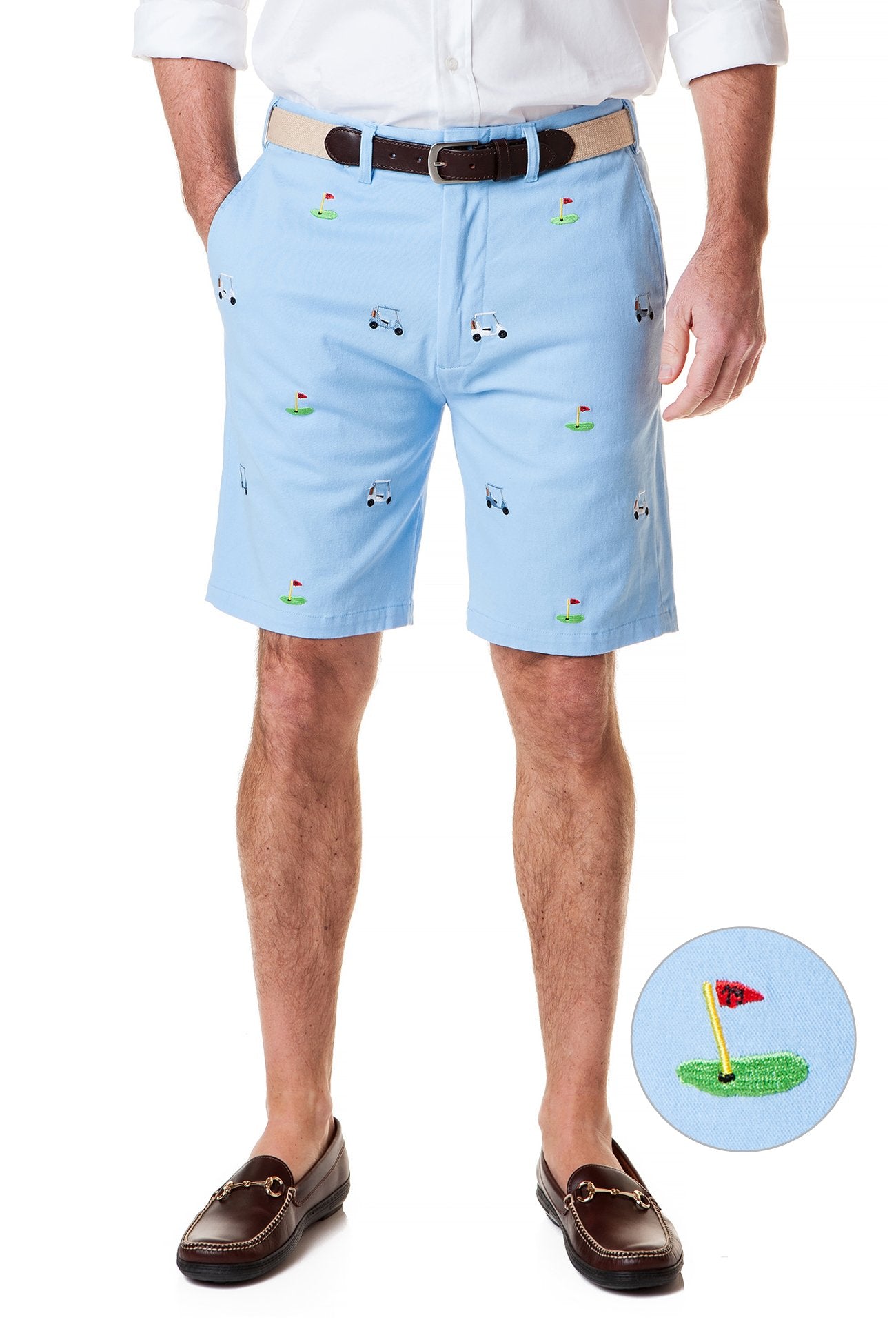 Cisco Short Stretch Twill Liberty with Tee Time - The Golf Guys Online