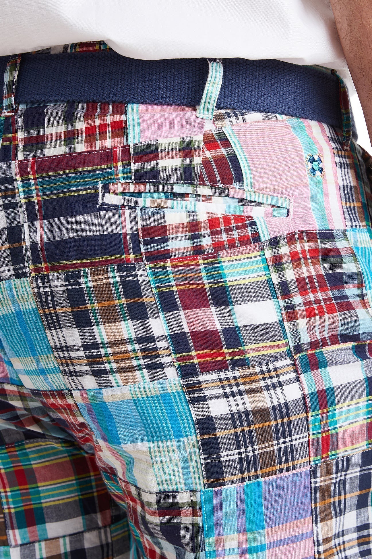Cisco Short Weston Patch Madras - The Golf Guys Online