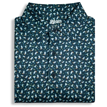 Cocktail Hour Men's Polo - The Golf Guys Online