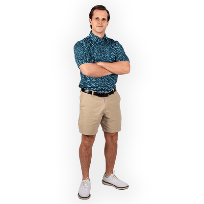 Cocktail Hour Men's Polo - The Golf Guys Online