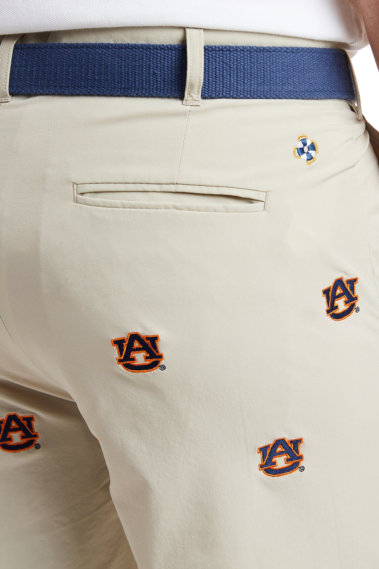 Collegiate ACKformance Short Khaki with Auburn University - The Golf Guys Online