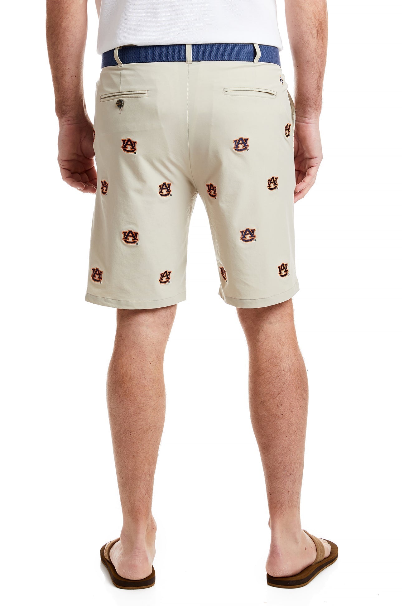 Collegiate ACKformance Short Khaki with Auburn University - The Golf Guys Online