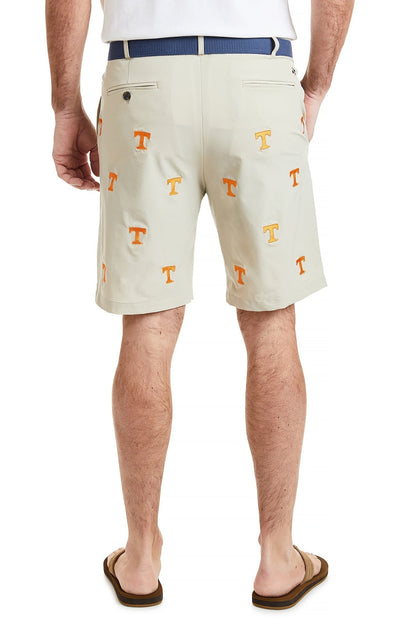 Collegiate ACKformance Short Khaki with Tennessee - The Golf Guys Online