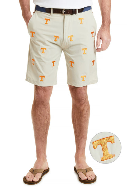 Collegiate ACKformance Short Khaki with Tennessee - The Golf Guys Online