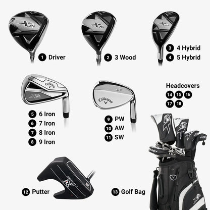 Callaway Men's XR 13-Piece Complete Set