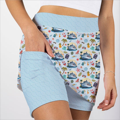 CRUISING PRINT SKORT - The Golf Guys Online