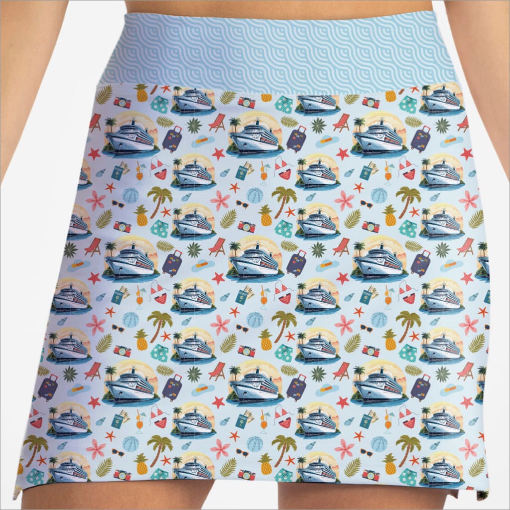 CRUISING PRINT SKORT - The Golf Guys Online