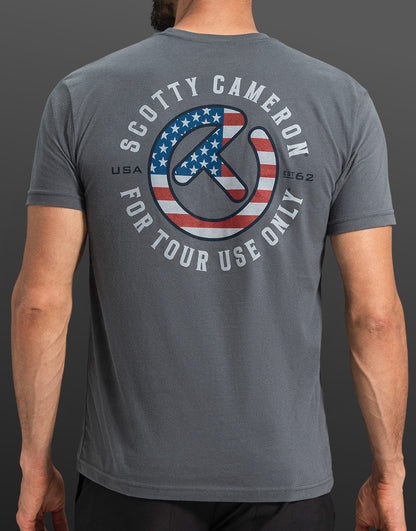 Scotty Cameron - Stars & Stripes Circle T T-Shirt - The Golf Guys Online
