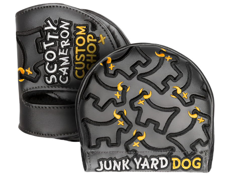 Scotty Cameron - 2019 Custom Shop "Dancing Junk Yard Dog" Mid-Round Mallet Putter Headcover - The Golf Guys Online