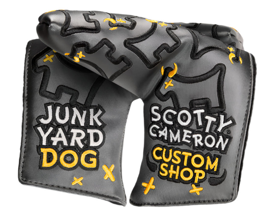 Scotty Cameron - 2019 Custom Shop "Dancing Junk Yard Dog" Blade Putter Headcover - The Golf Guys Online