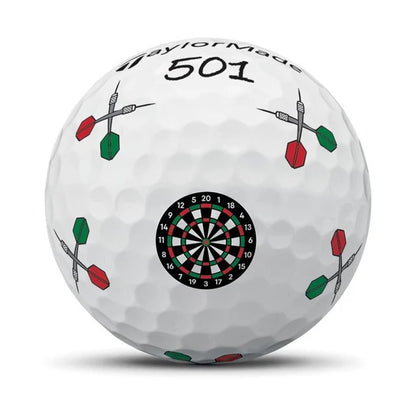 TaylorMade Dart TP5X Pix Hot Shot Golf Balls - The Golf Guys Online
