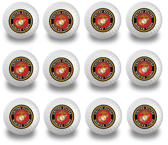 New Novelty US MARINES Golf Balls