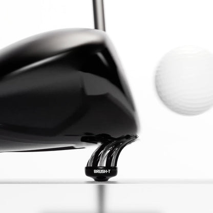 Driver, Premium Plastic Golf Tees, Black, (3 Pack)
