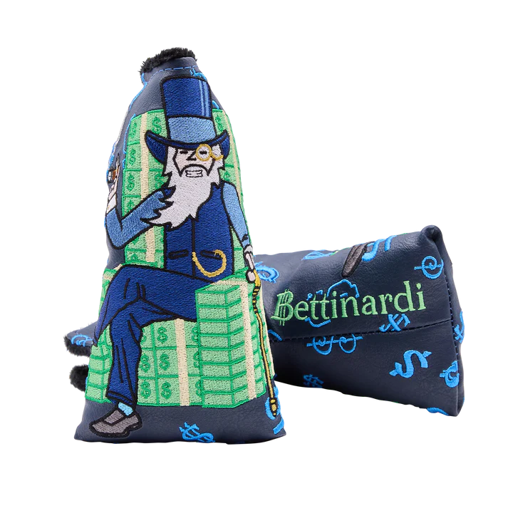 Limited Bettinardi 2024 Throne of Cash Gangster Wizard Blade Putter Headcover