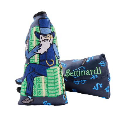 Limited Bettinardi 2024 Throne of Cash Gangster Wizard Blade Putter Headcover