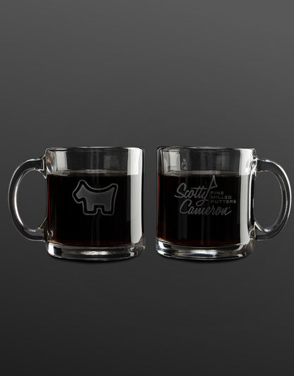 Limited Scotty Cameron - Circle T & Dog Flag 12 oz Coffee Mug - Set of 2