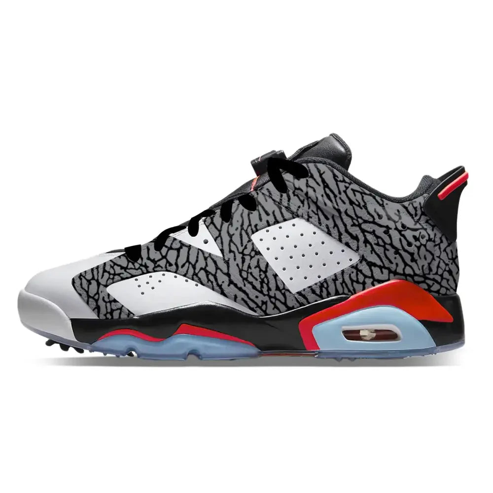"Elephant" Jordan Retro 6 Golf Shoes