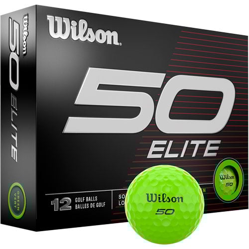 Wilson Staff 50 Elite Green 2023 Golf Balls