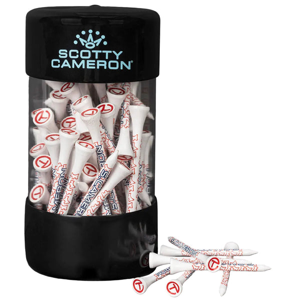 スコッティキャメロン Dancing Dog Golf Tees 75本入り Limited Scotty Cameron Dancing Dog Golf Tees – The Golf Guys