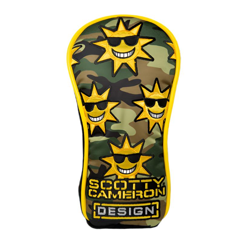 Scotty Cameron 2017 Custom Shop Limited Release Sunshine Camo Fairway Wood Headcover - The Golf Guys Online