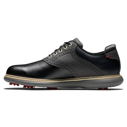 FootJoy Traditions Golf Shoes - Black/Black 57904 - The Golf Guys Online